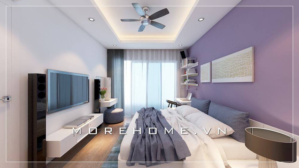 Thiết kế phòng ngủ nhà phố